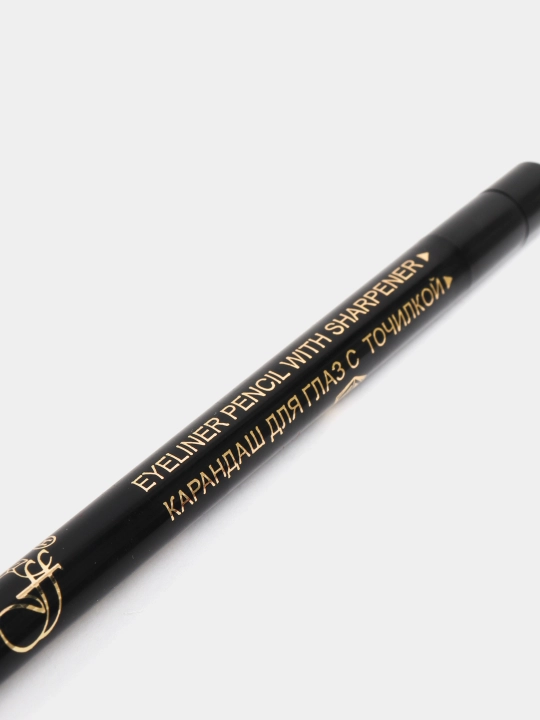 Карандаш для глаз с точилкой ES406 #BLACK, 0.6 гр