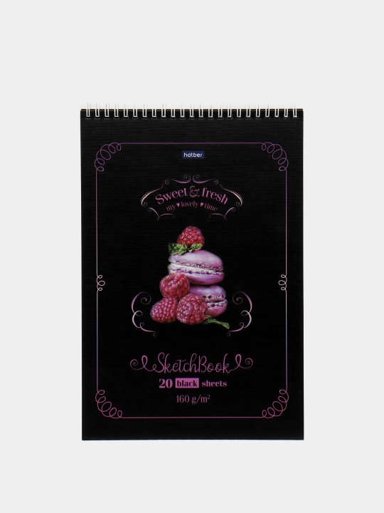 SketchBook Сладкое настроение, 20 листов, А4ф 20А4Aгр-23426 q0000015478 - 