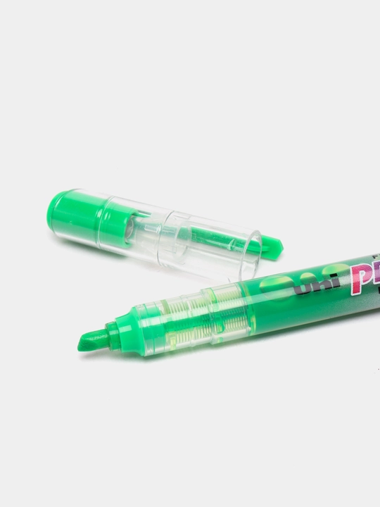 Маркер текстовой Uni Promark, 1.5 мм, зелёный