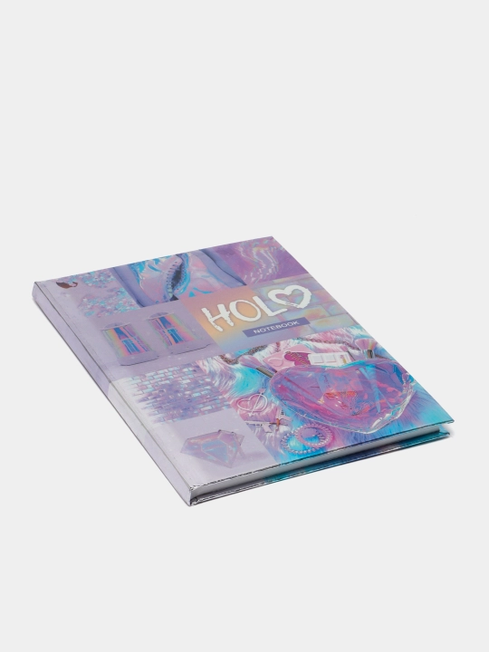 Bloknot BG Holo, porloq laminatsiya, A5, 80 varaq