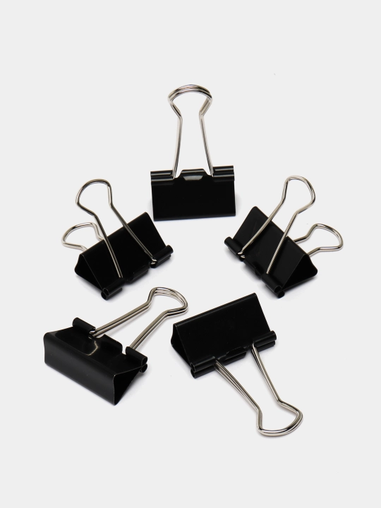 Qisqich 2 quti, Deli 38563, 32 mm, 12 dona, qora
