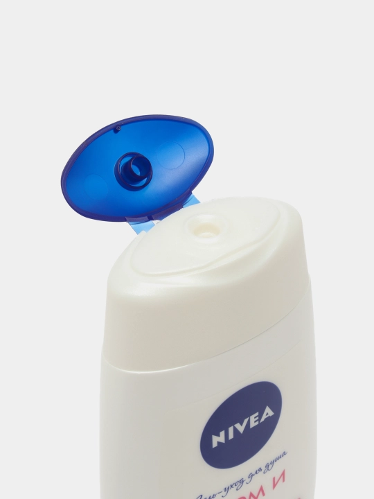 Крем-гель для душа Nivea, крем и роза, 250 мл