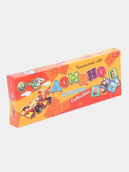Настольная игра Домино 28 карточек, Транспорт - 