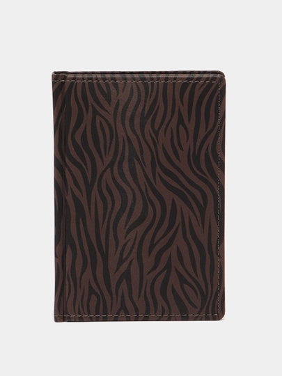 Ежедневник Hatber Zebra, недатированный, А6ф, 176 листов, шоколад — SIG-04802