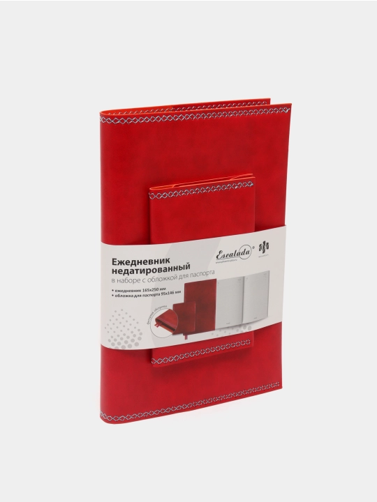 Kundalik sanasiz + pasport uchun qoplama Feniks+ 50374, А5+, 160 varaq
