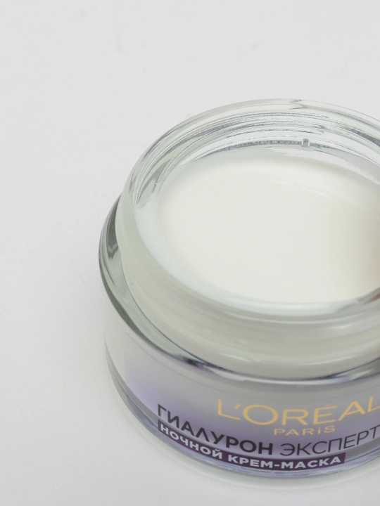 Krem - niqob L'Oreal Paris Hyaluron Expert, tungi va to'ldiruvchi, 50 ml