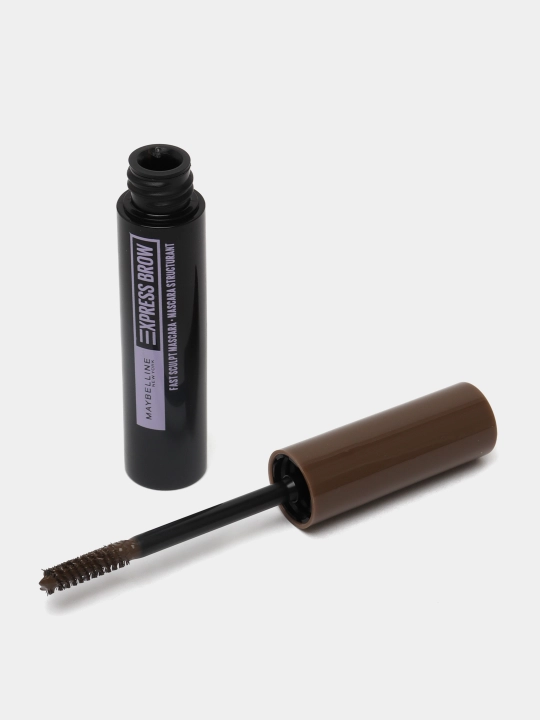 Тушь для бровей Maybelline New York Xpress Brow Fast Sculpt, оттенок 04 коричневый