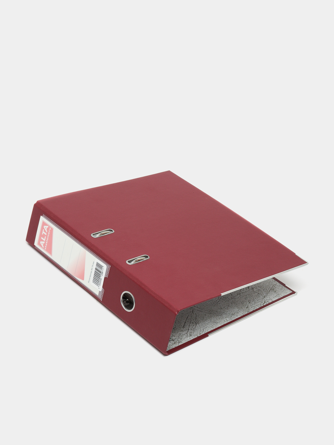Papka-registrator Alta, bordo, А4f, 75 mm