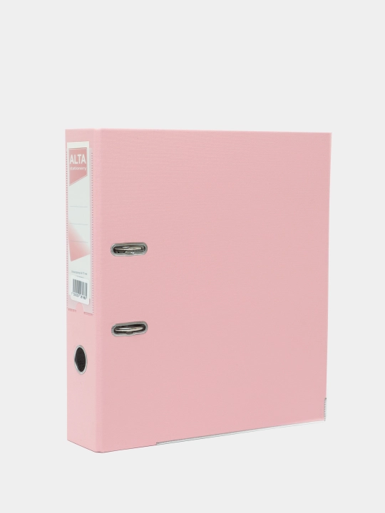 Papka-registrator Alta, pushti, A4, 75 mm - 