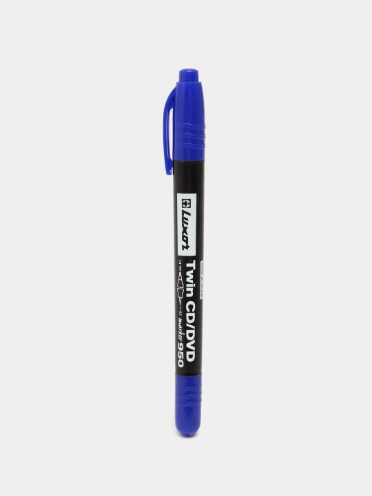 СD/DVD uchun marker Luxor Twin 950, ko'k 3702 MR001641 - 