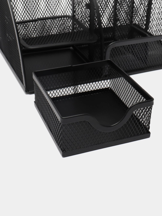 Стакан для ручек Deli 9200, металлический