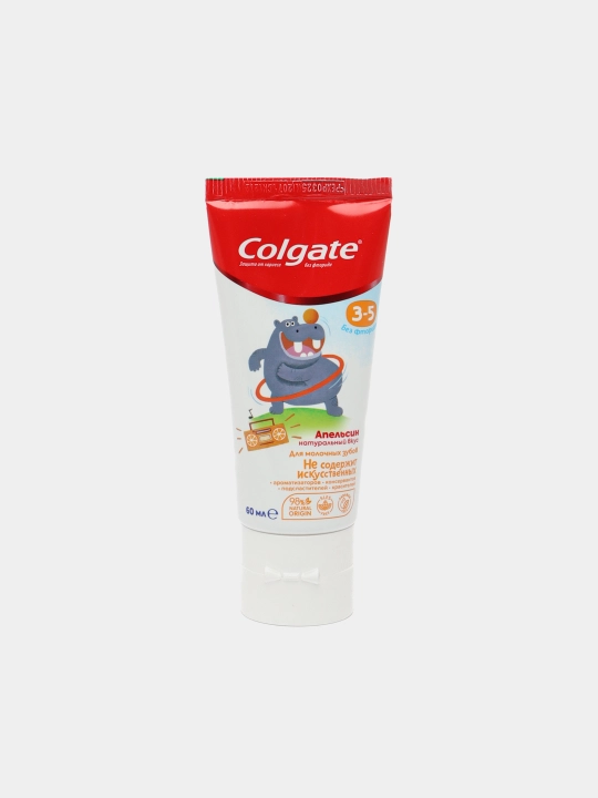Зубная паста детская 3-5, без фторида, Colgate, 60 мл
