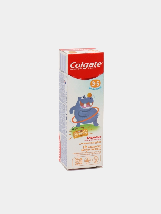 Зубная паста детская 3-5, без фторида, Colgate, 60 мл