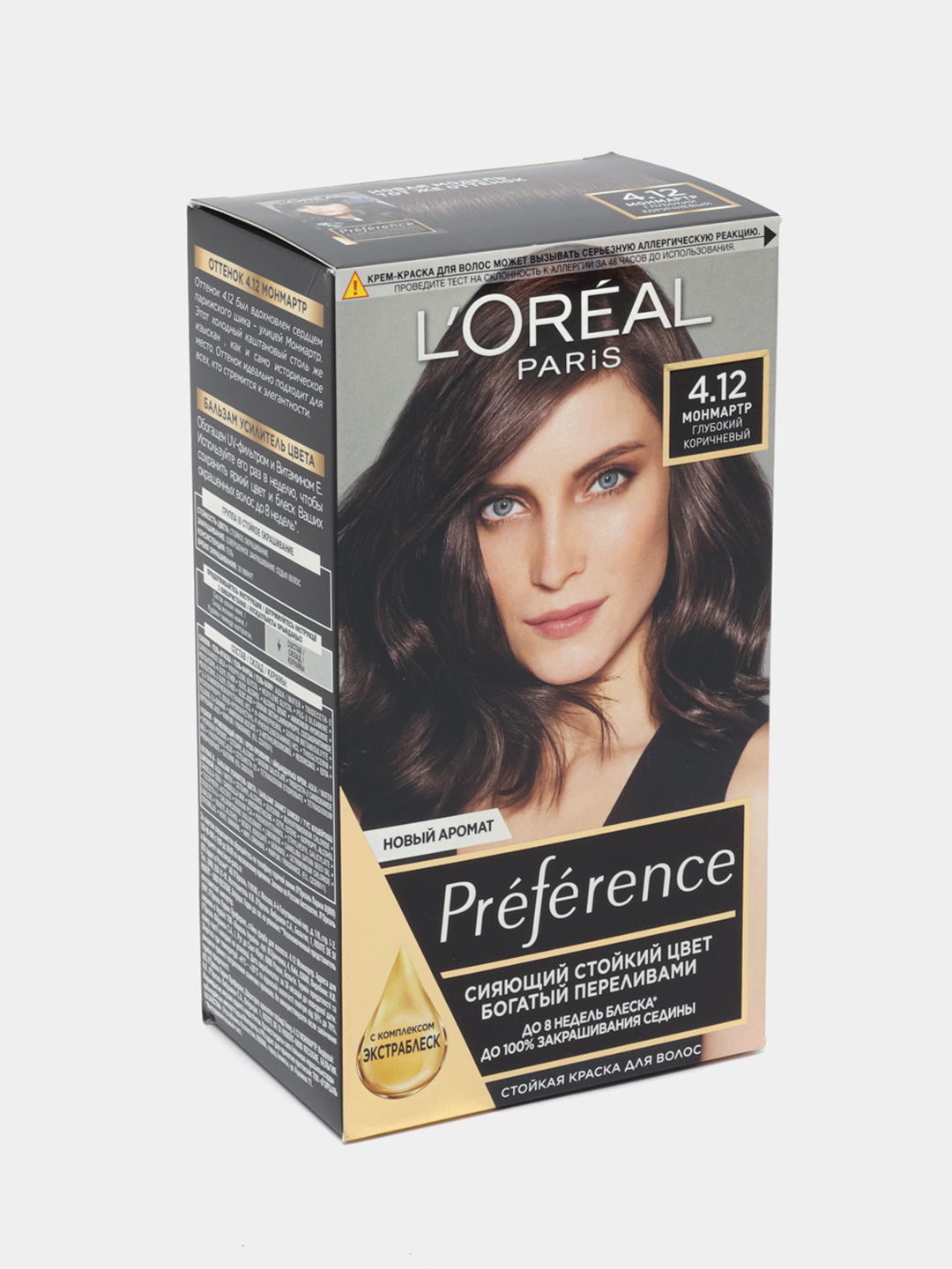 Soch bo&apos;yog&apos;i L&apos;Oreal Paris Recital <b>Preference</b>, ton 4.12 Mon...