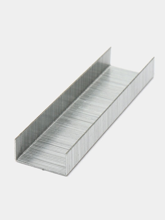 Скобы 5 пачек Deli 0012S, 26/6, 1000 штук
