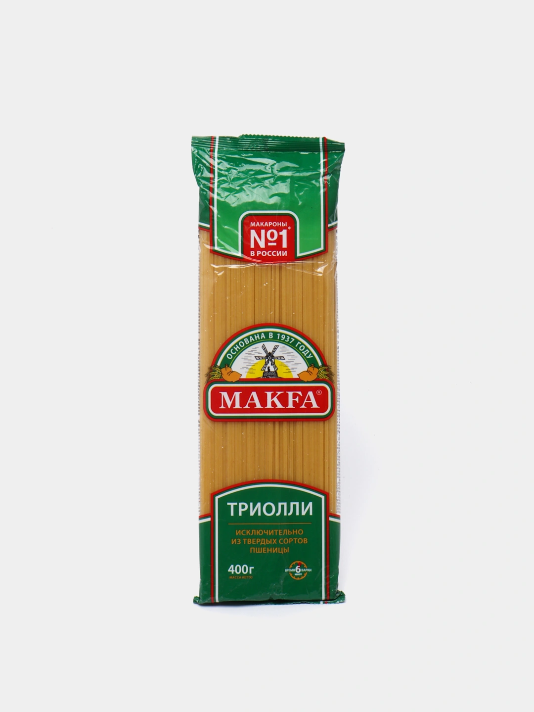 Triolli vermishell Makfa, uzun, 400 g