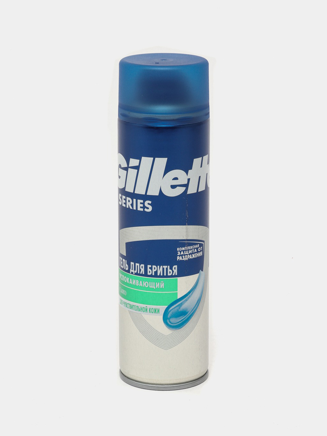 Гель для бритья Gillette Series Sensitive, успокаивающий, с алоэ, 200 мл