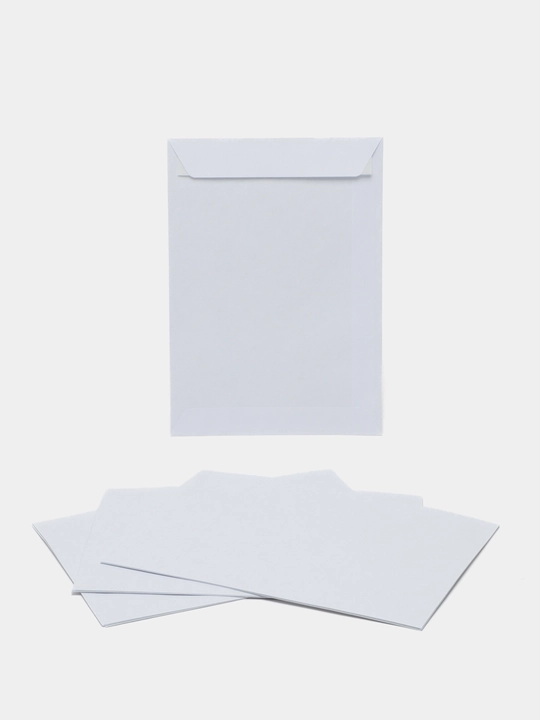 Paket C5 yirtilib ketadigan lenta 80g/m2,  162 * 229 mm oq