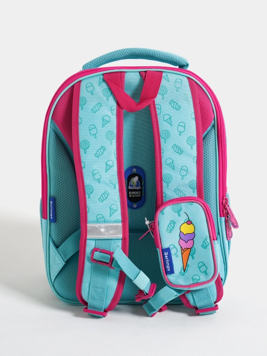 Ранец Berlingo Expert Plus "Rainbow Ice-cream" 37*28*18 см, 3 отделения, 2 кармана
