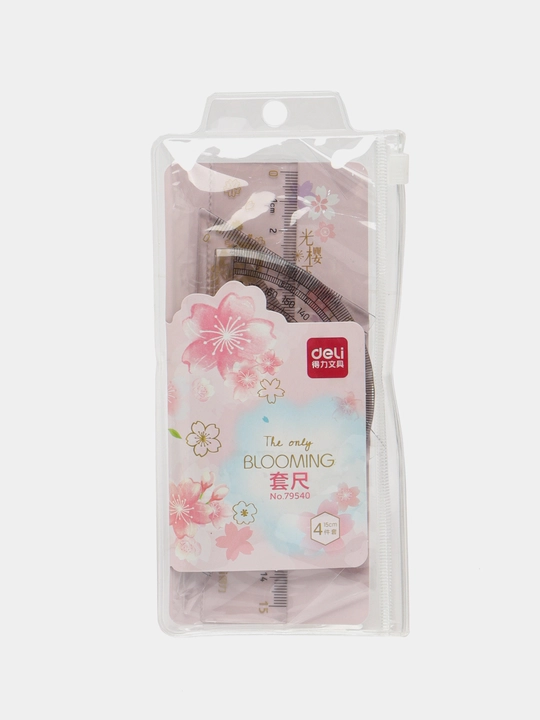 Линейки в наборе Deli 79540, 4 шт