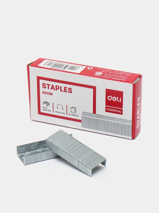 Stepler Deli 24/6 PawTRessave 0477 + skobalar, qora