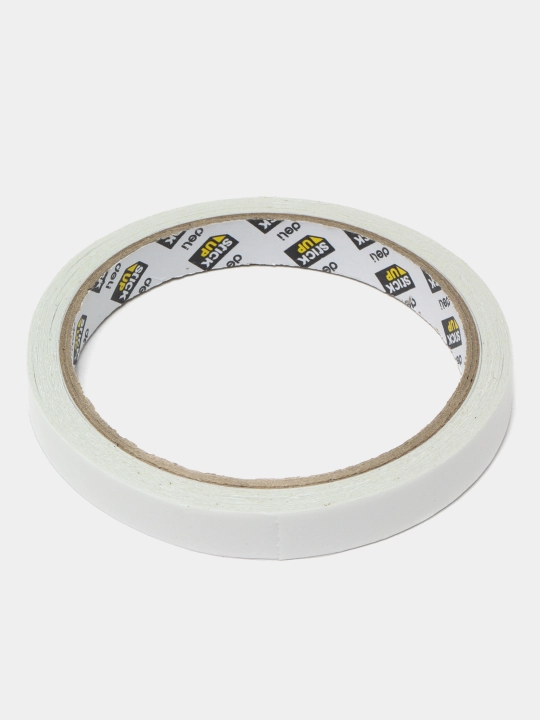 Ikki tomonlama yopishqoq skotch 5 dona Deli 30405, 12 mm * 9 m