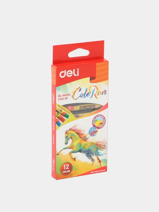 Pastel bo'rlar Deli 20200, 12 rang