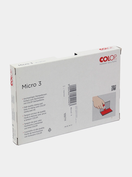 Shtampel yostig'i Colop Micro 3, 90 * 160 mm