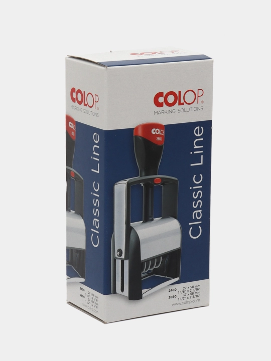 Датер + штамп Colop 2660 D04