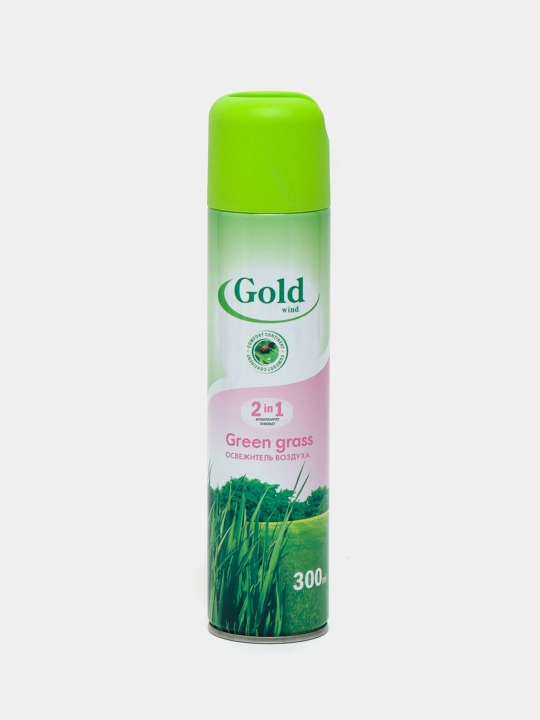 Освежитель воздуха Gold Wind Green grass, 300 мл - 