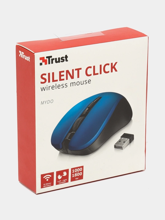 Simsiz sichqoncha Trust Mydo Silent WL BLUE