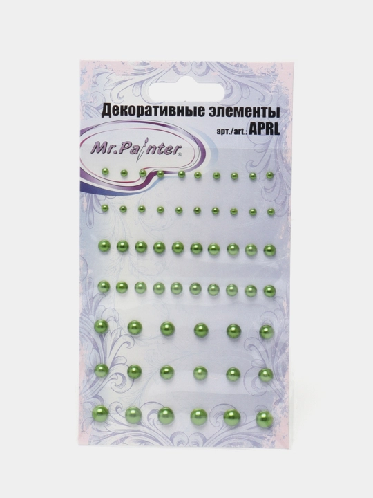 Декоративные элементы "Mr.Painter" APRL-01  5 х 58 шт. Зеленый - 