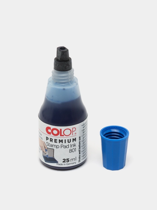 Краска штемпельная Colop 801, синяя, 25 мл