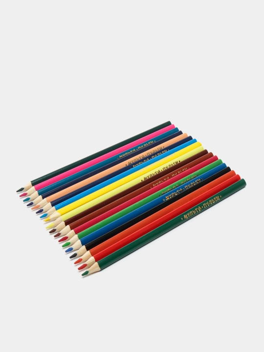 Rangli qalamlar Multi-Pulti "Ajoyib sarguzasht" 41054, 18 rang