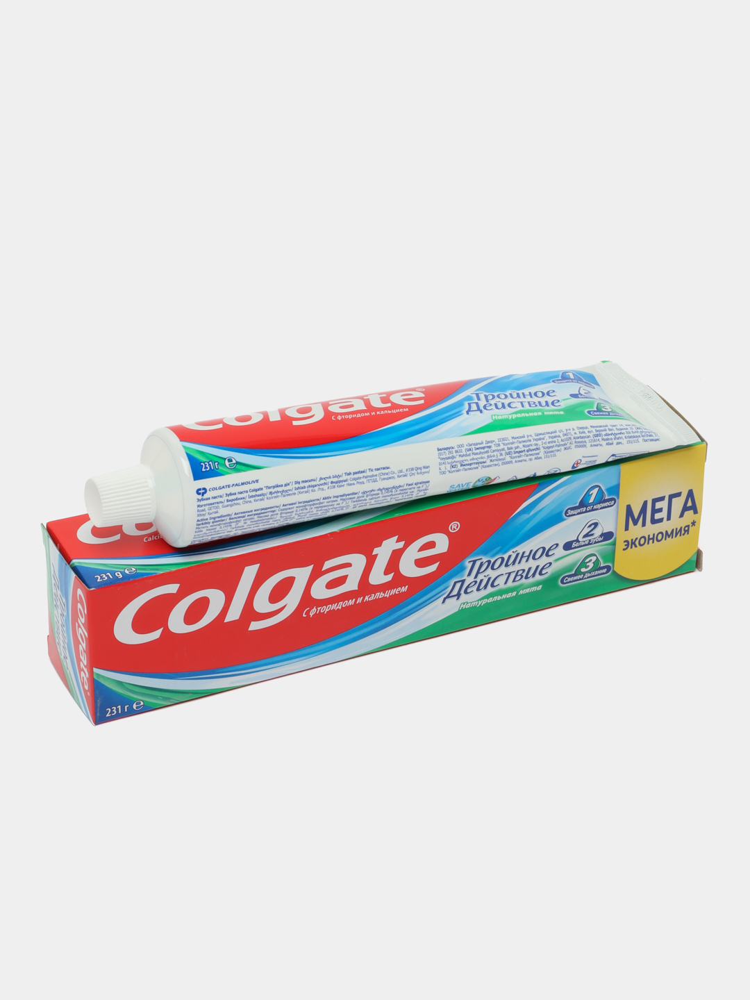 Зубная паста Colgate Triple Action, 150 мл купить по низким ценам в ...