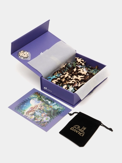 Yog'ochli pazl "Zodiak belgisi. Saraton", 100 qism