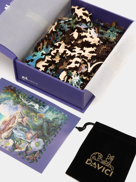 Yog'ochli pazl "Zodiak belgisi. Saraton", 100 qism