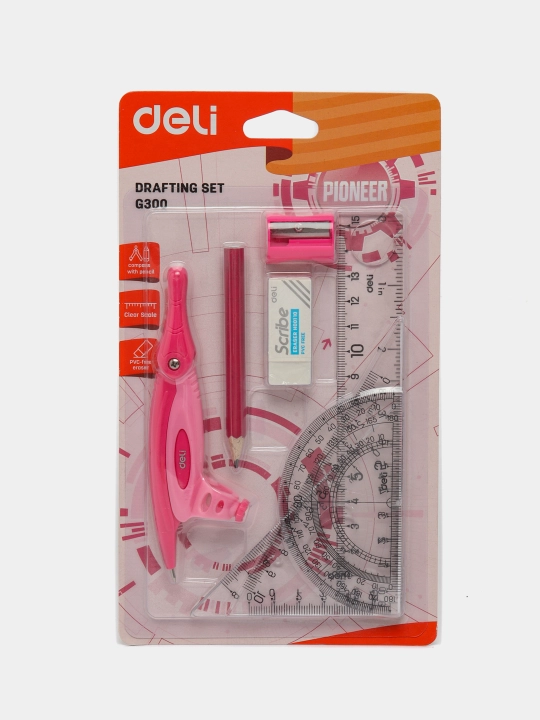 Циркуль Deli Pioneer 30001  - 