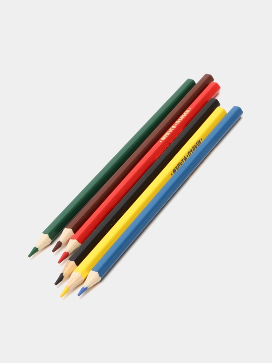 Rangli qalamlar Multi-Pulti Ajoyib sarguzashtlar, 6 rang, 41057