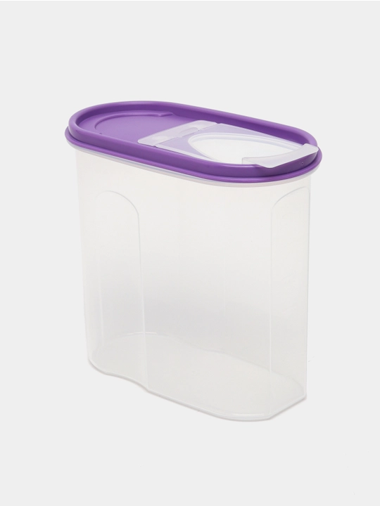 Oval konteyner oziq-ovqatlar uchun, 18 * 9 * 17 sm 1.75 litr - 