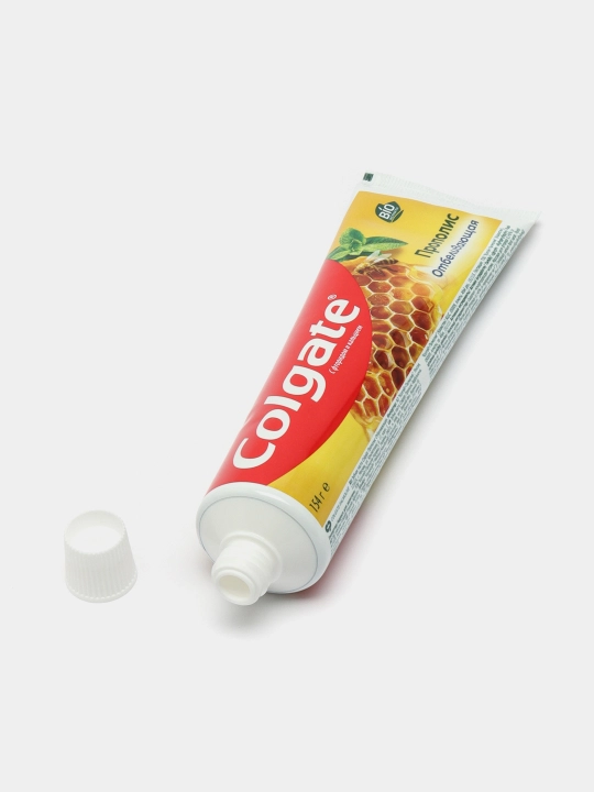 Зубная паста Colgate Прополис отбеливающая с натуральными ингредиентами, 100 мл