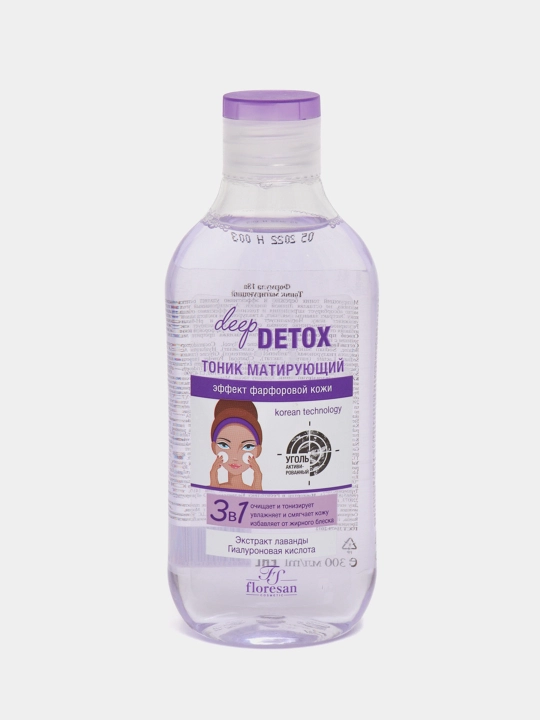Tonik matlash Deep detox, chinni teri effekti F-18a, 300 ml