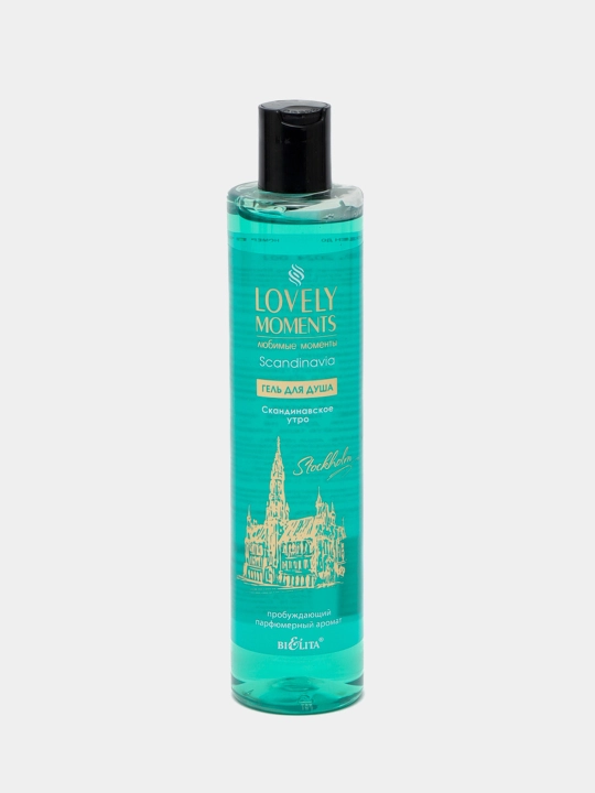 Dush uchun gel Bielita lovely moments skandinaviya tongi, 345 ml - 