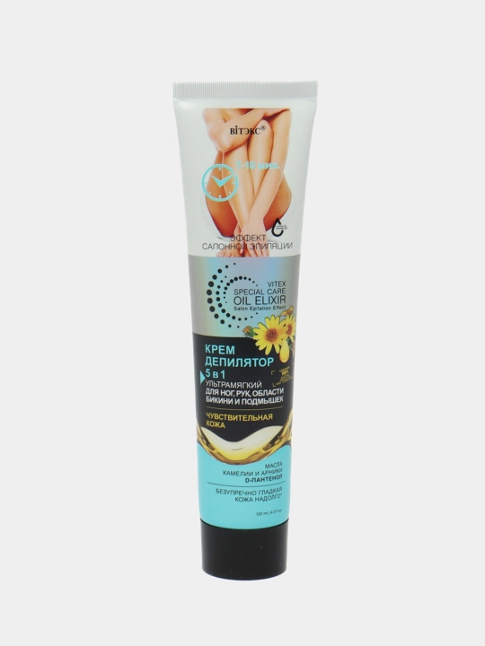 Krem-depilator Витэкс Special Care Oil Elixir, ultra yumshoq, 120 ml - 