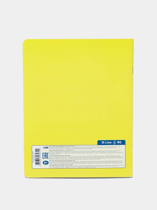 Daftar BG Yellow&Grey katakli, А5f, 80 varaq