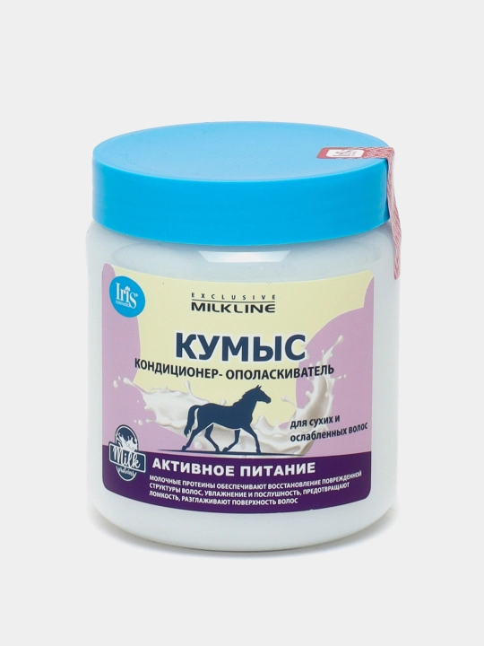 Кондиционер-ополаскиватель Iris Cosmetic Exclusive Milk Line Кумыс, 500 мл - 