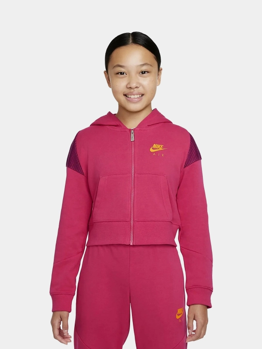 Толстовка для девочек Nike Sportswear Air FZ Hoodie DM8386