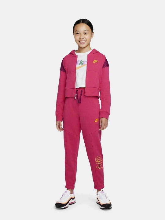 Толстовка для девочек Nike Sportswear Air FZ Hoodie DM8386