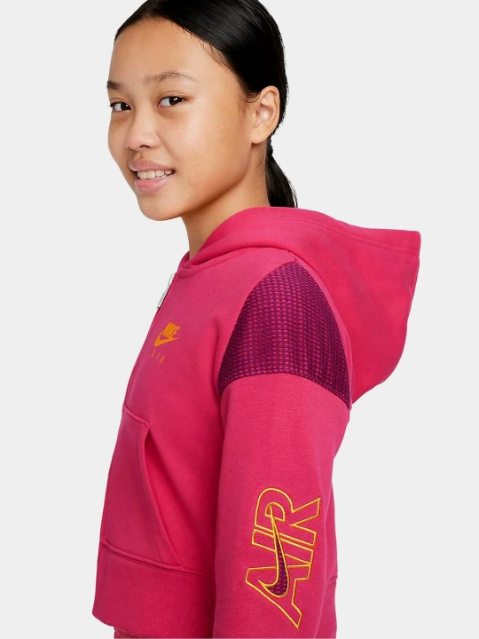 Толстовка для девочек Nike Sportswear Air FZ Hoodie DM8386