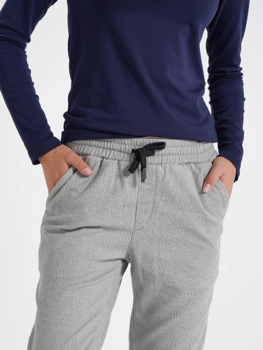 Джогер unisex Bjeans Mom, Gm0231, Gray